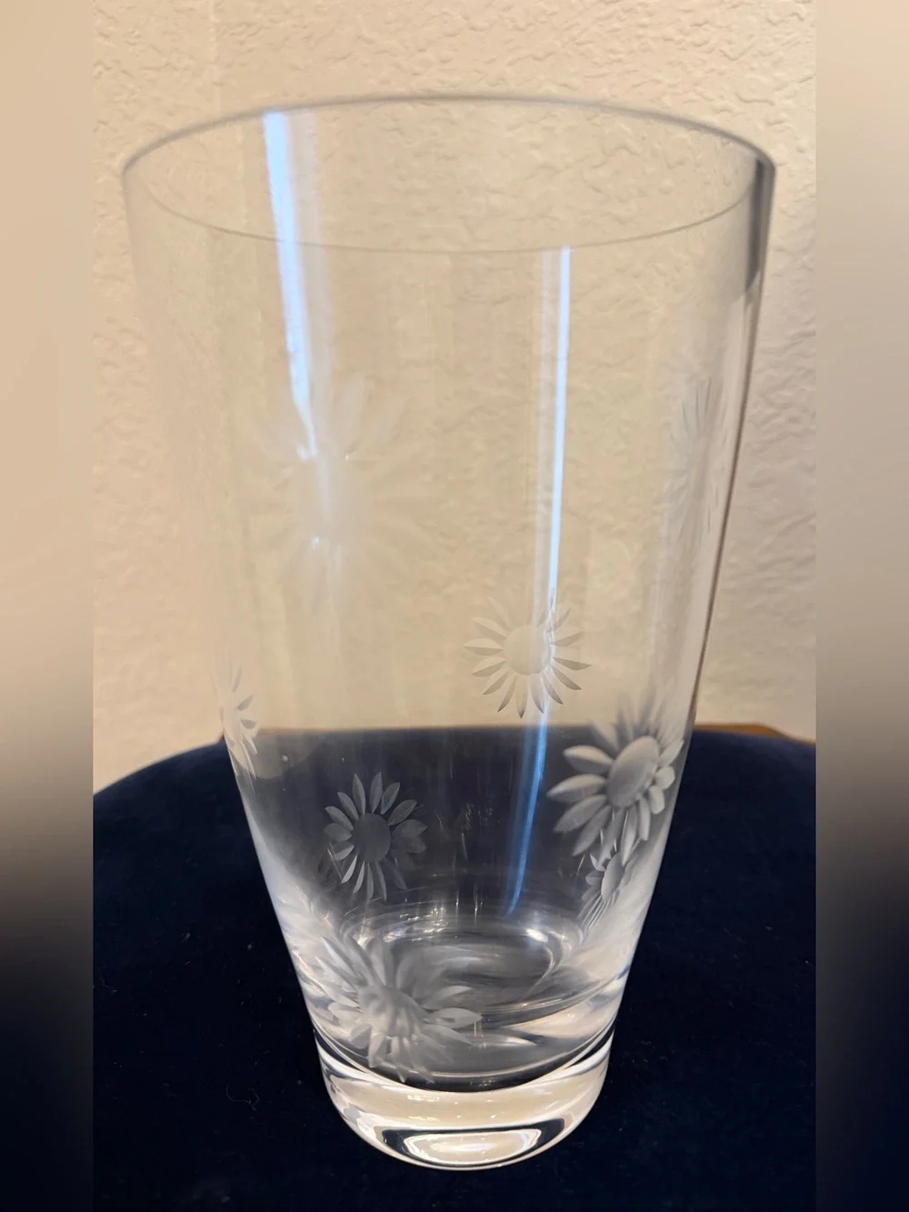 Vintage Clear Glass 8.5